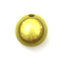 Perle magique 20mm vert anis x1