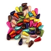 perle magique goutte 10mm assortiment