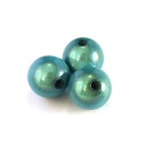Perle magique 12mm turquoise x6