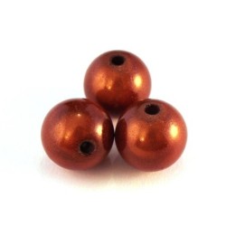 Perle magique 12mm caramel x6