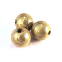 Perle magique 12mm crème ivoire x6