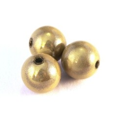 Perle magique 12mm crème ivoire x6