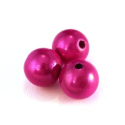 Perle magique 12mm fuchsia x6