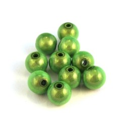 perle magique 8mm vert absinthe x20