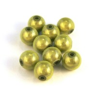 perle magique 8mm vert pomme