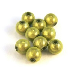 perle magique 8mm vert pomme