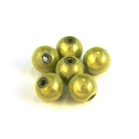 perles magiques 8mm vert pomme