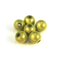 perles magiques 8mm vert pomme
