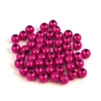 Perles magiques 4mm fuchsia x50