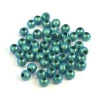 Perles magiques 4mm turquoise x50