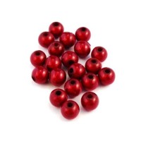 Perle magique 6mm rouge x20