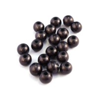 Perle magique 6mm gris noir x20