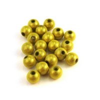 Perle magique 6mm vert anis x20