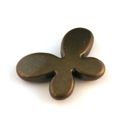 Perle CCB papillon bronze x4