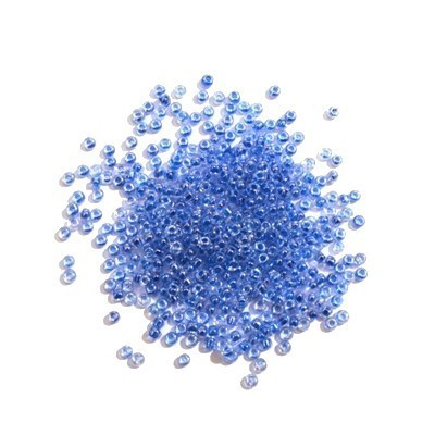 Perles de rocailles 2mm trou coloré