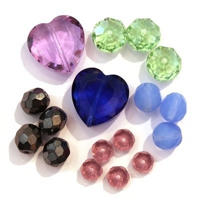 Perles à Facettes et Perles Toupies