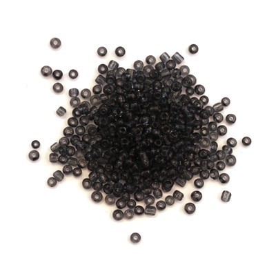 Perles de rocailles 2mm transparentes