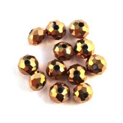 Perles Rondelles à Facettes
