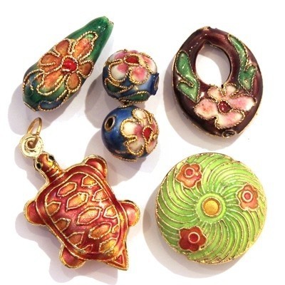 Perles Cloisonnées