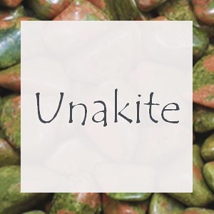 Perles unakite