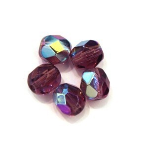 Perles à Facettes Rondes 6mm